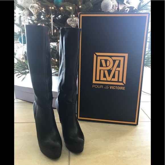 Boots pour La Victoire Black - Picture 2 of 8